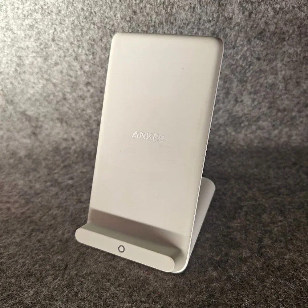 Anker PowerWave Stand Wireless Charger A2524 White Preowned No Cable